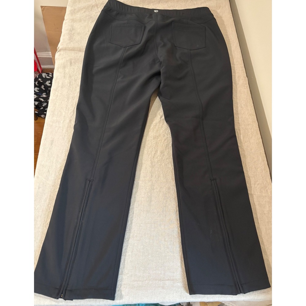 Kuhl Frost Softshell Pants Black Fleece Lined Hiking Outdoor Women 16 Regular - Picture 3 of 11